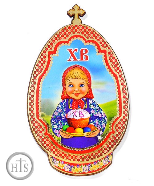 Product Image - Wooden Easter Magnet 