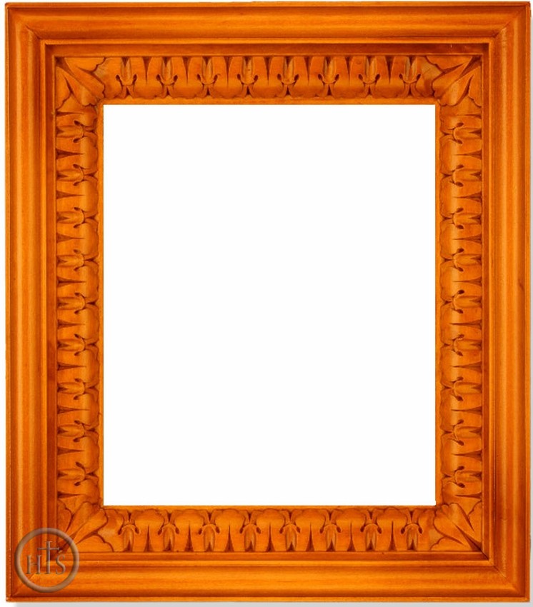Pic - Wooden Kiot (Shrine) with Glass for Xlg Icons, Hand Carved