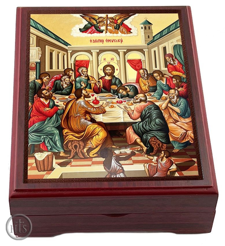 Image - The Last (Mystical) Supper, Wooden Icon Keepsake Box