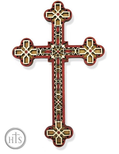 Product Pic - Wooden Laser Cut Cross, 7 1/2