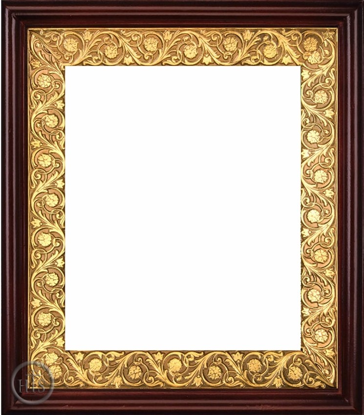Product Photo - Wooden Frame with  Open-Up Door  for Large Icons, Hand Carved