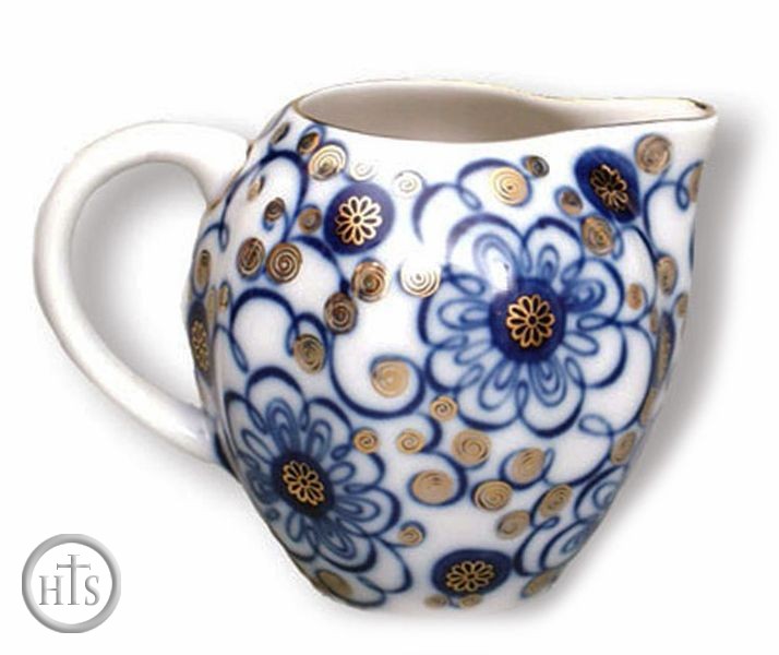 HolyTrinityStore Picture - Lomonosov Porcelain 'Winding Twig' Small Creamer